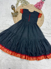 Cotton Maxi Dress - one Piee