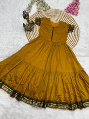 Cotton Maxi Dress - one Piee
