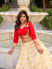 Paithani Jacquard Silk Lehenga Choli with Zari Woven Koti | Premium Traditional Designer Lehenga Set for Women